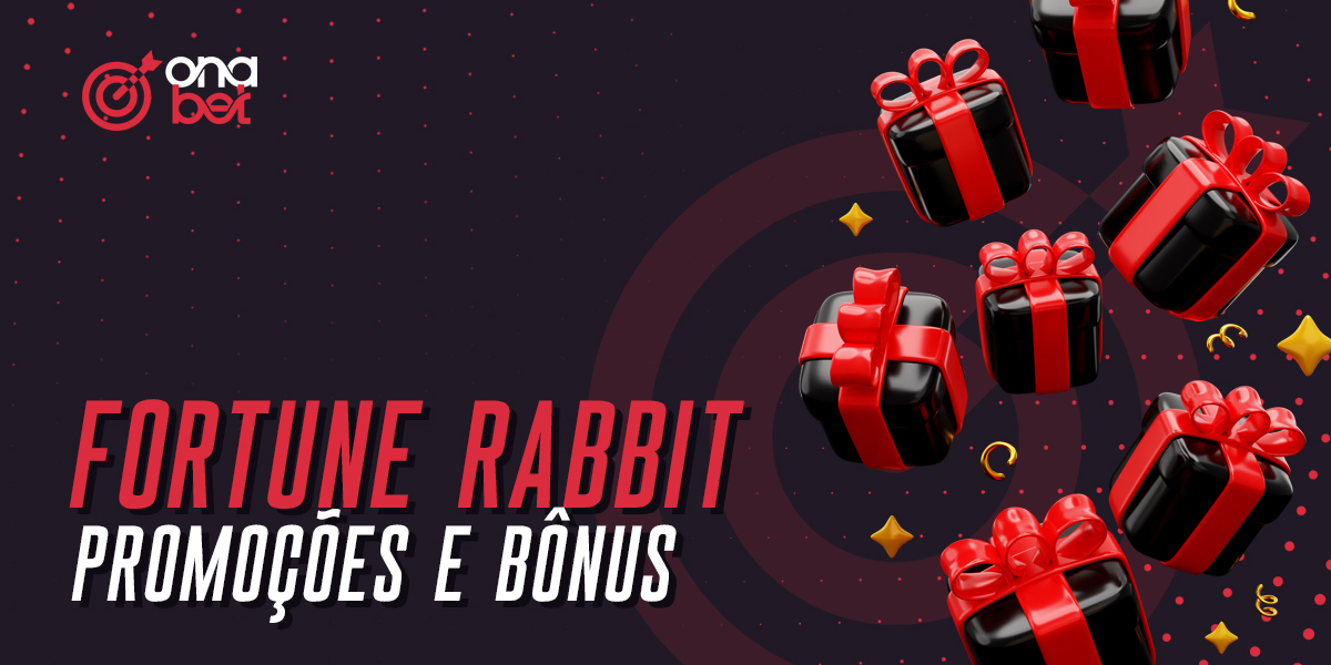 Bónus do casino online Onabet para o jogo Fortune Rabbit