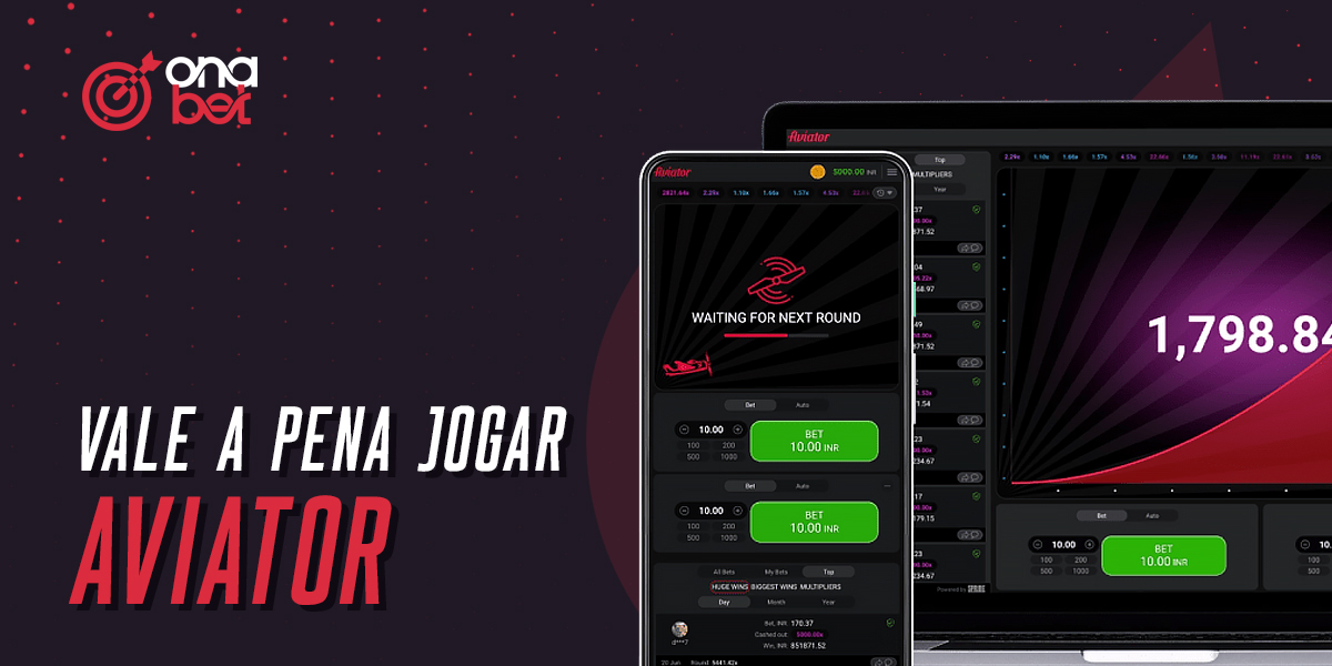 Vale a pena jogar Aviator no Onabet Brasil?
