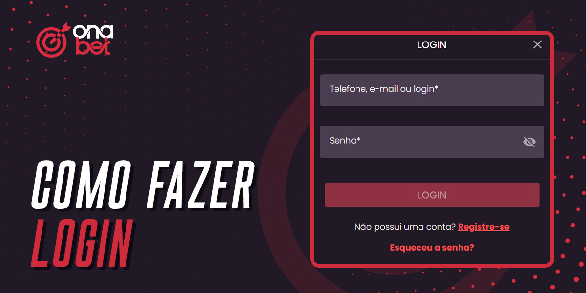 Como aceder à sua conta pessoal no site do casino online Onabet Brasil