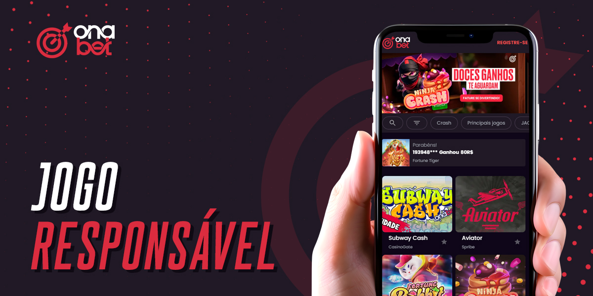 O casino online Onabet oferece um jogo responsável