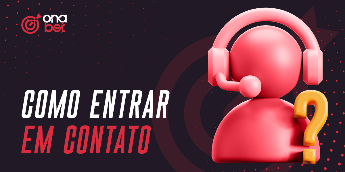 Formas de contactar a equipa de apoio da casa de apostas Onabet