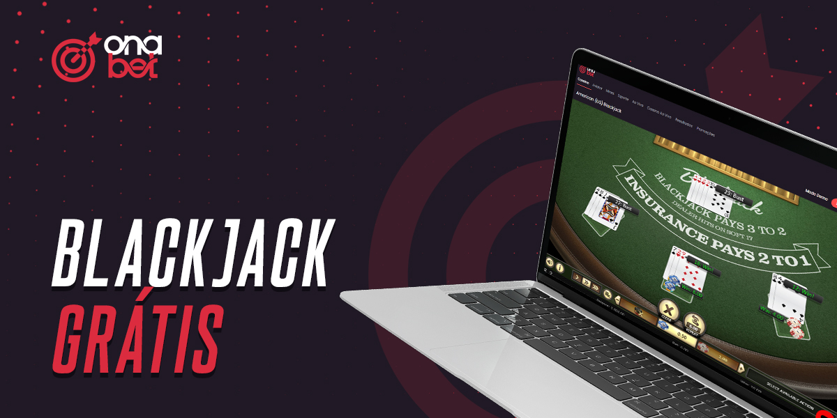 Jogo de Blackjack gratuito na plataforma de casino online Onabet