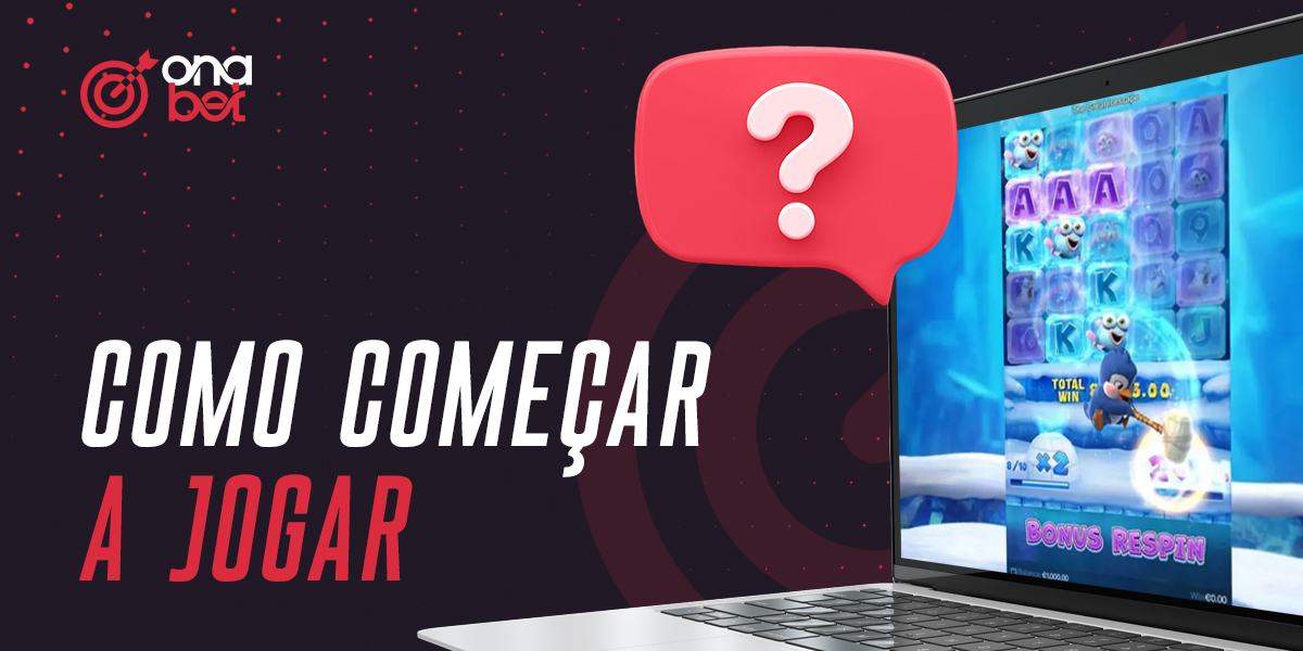 Como começar a jogar The Great Icescape no Onabet