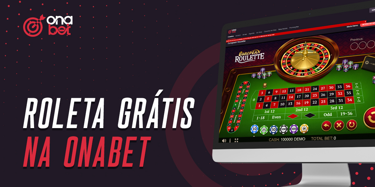Demonstração da roleta online no Onabet