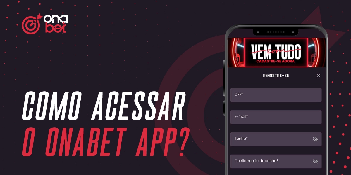 Passos simples para acessar e iniciar o Onabet App